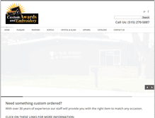 Tablet Screenshot of customae.com